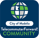 madelia telecommuter forward logo